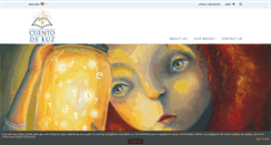 Desktop Screenshot of cuentodeluz.com